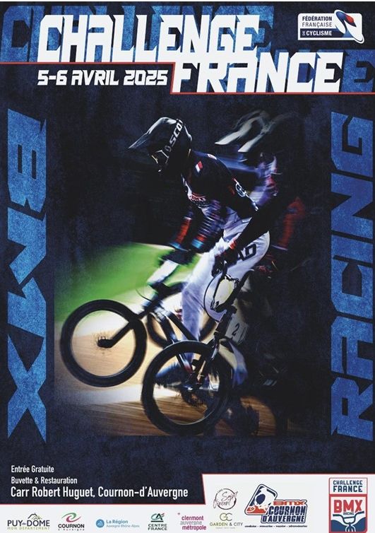 Challenge France - 05 & 06 Avril 2025 - Cournon d'Auvergne