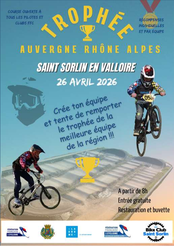 Trophée AURA - 26 Avril 2026 - St Sorlin en Valloire