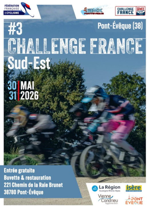 Challenge France - 30 & 31 Mai 2026 - Pont Évêque