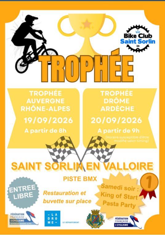Trophée AURA - 19 Septembre 2026 - St Sorlin en Valloire