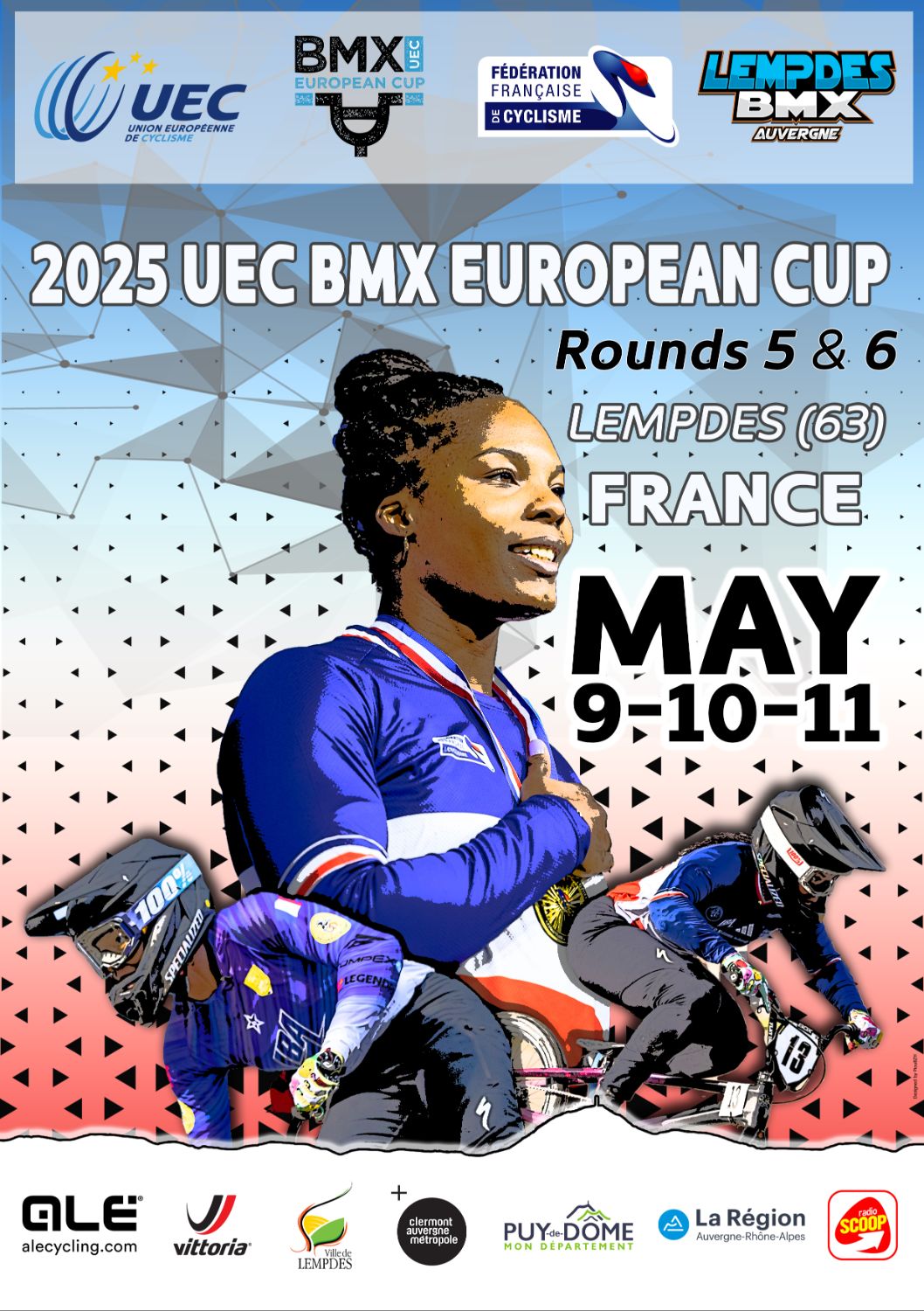 Coupe Europe BMX 2025 - Location Piste Lempdes