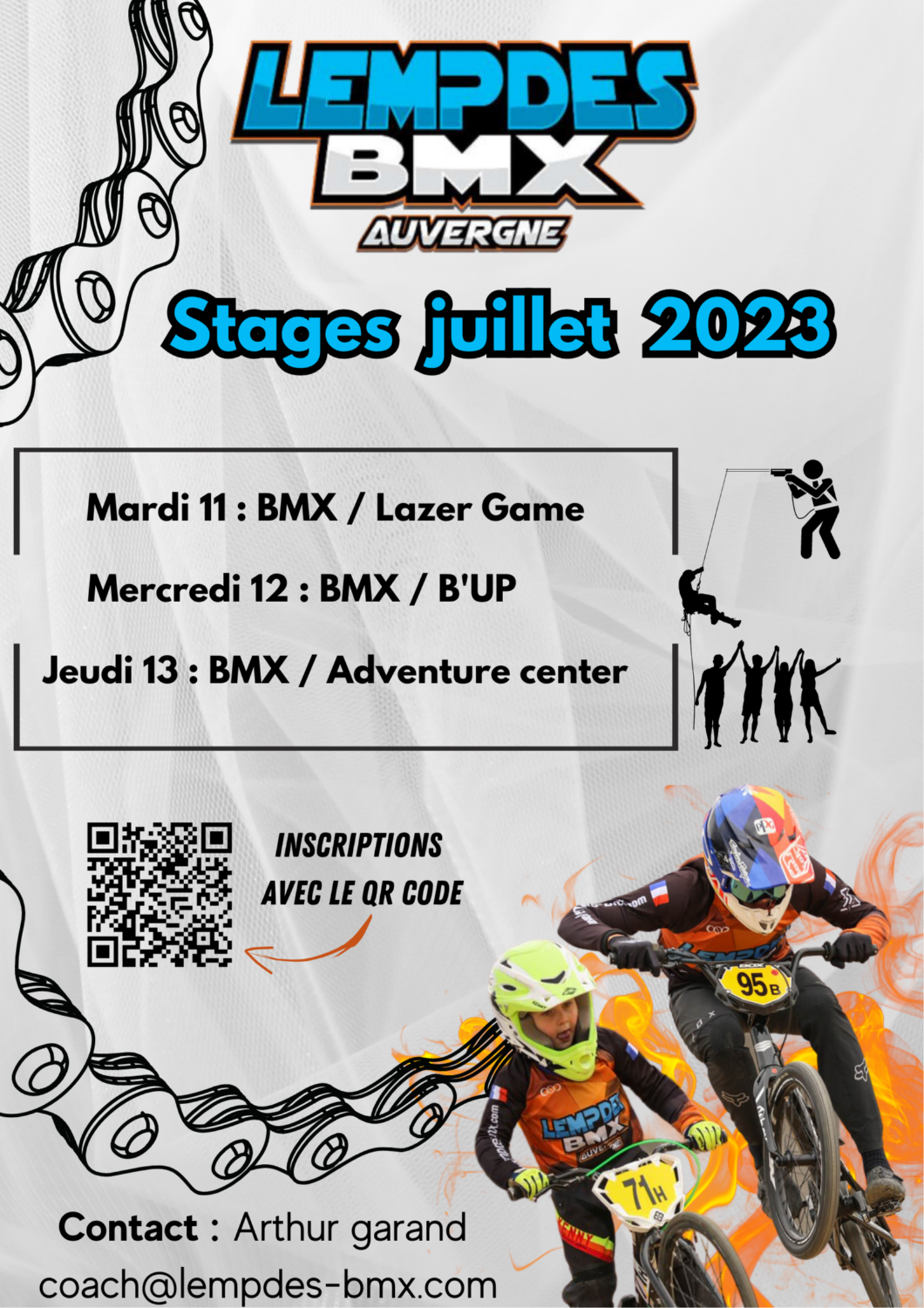 Stages Juillet 2023