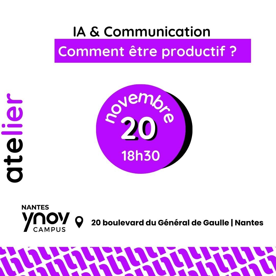 ATELIER Communication & IA comment être productif ?