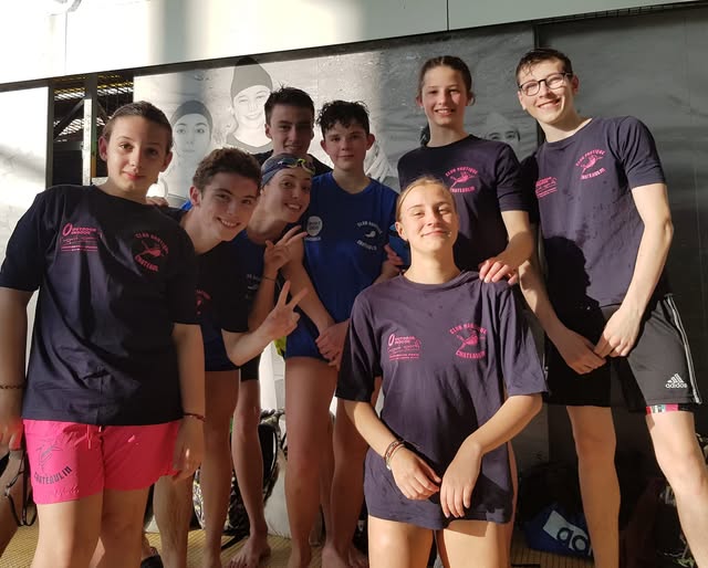 Compétition de natation