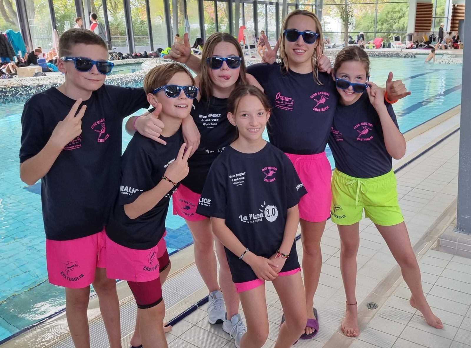 Compétition de natation
