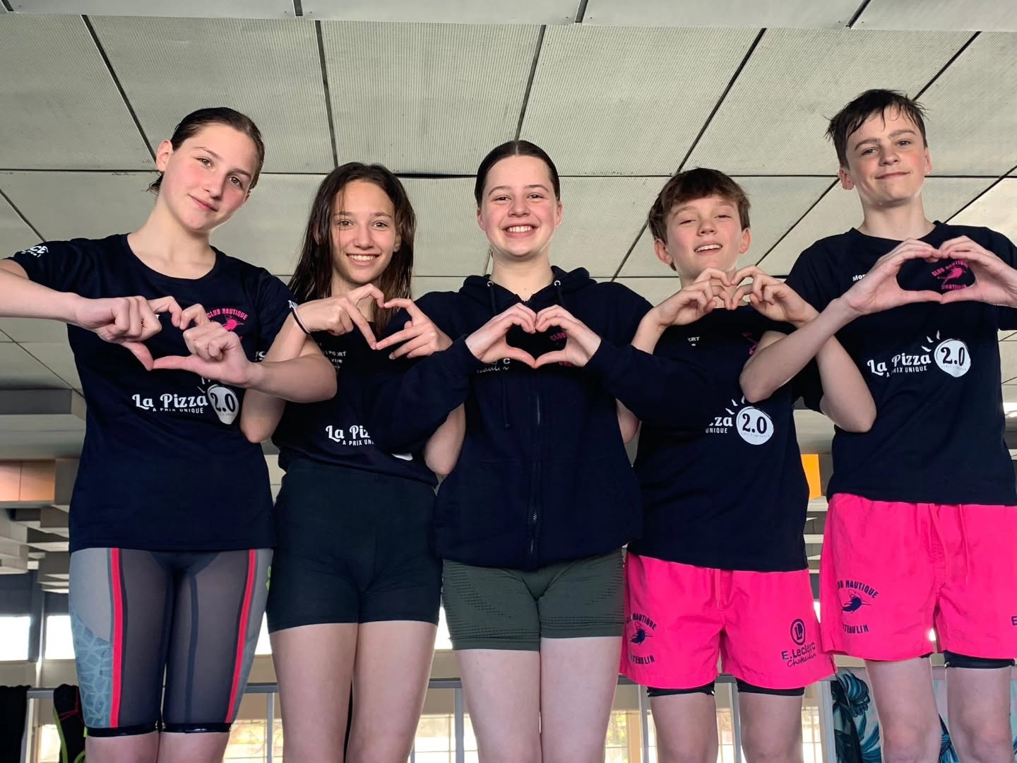 Compétition de natation
