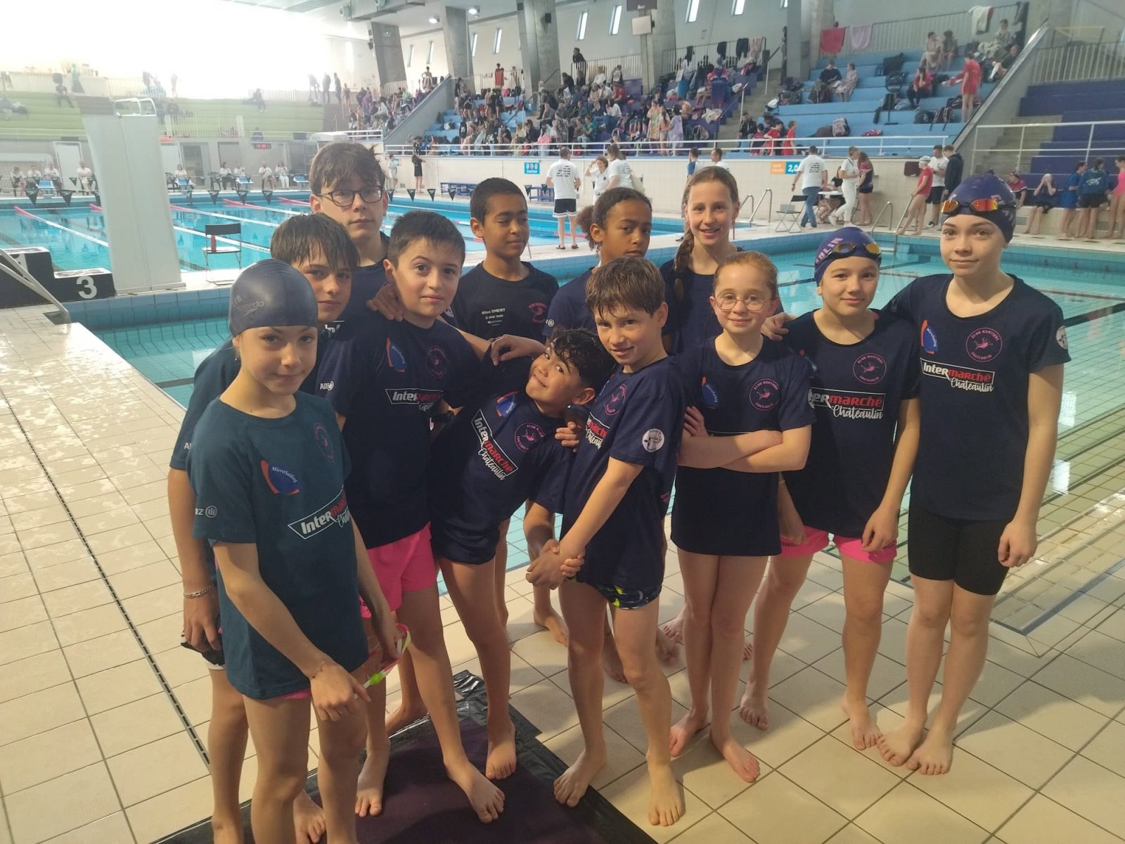 Compétition de natation