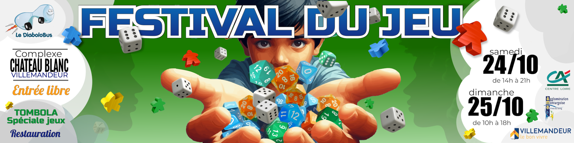 Accès VIP - Festival du jeu de Montargis 2026