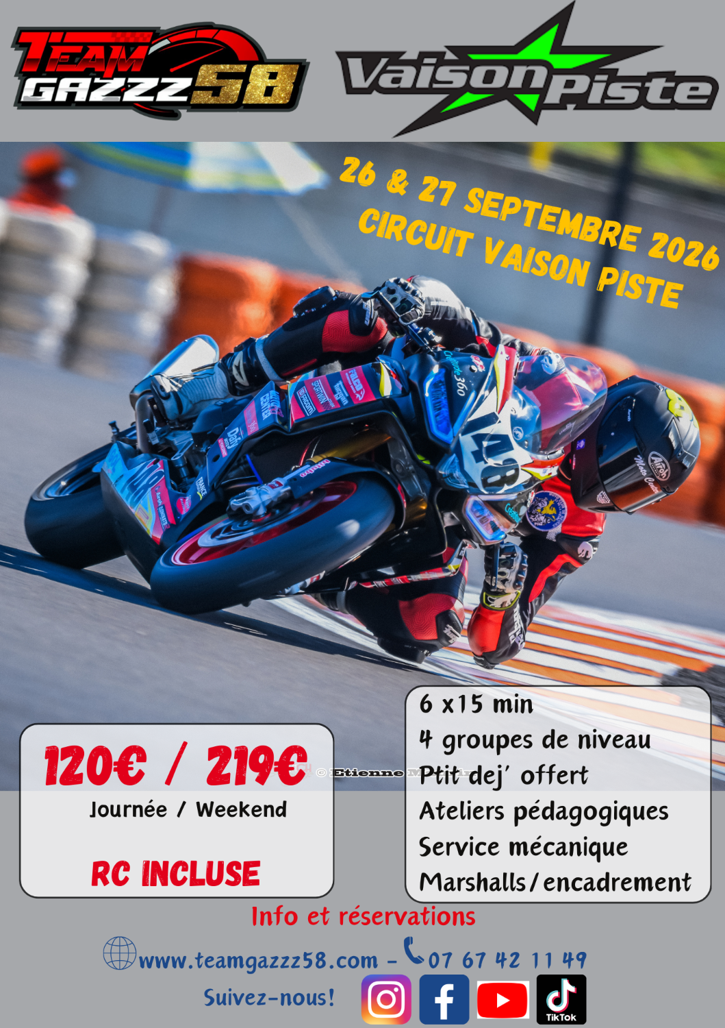 Vaison Piste 26 - 27 Septembre