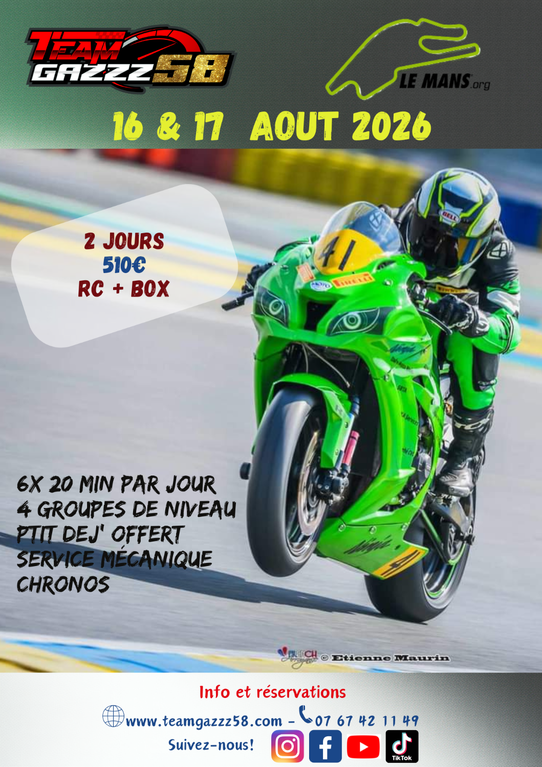 Le Mans Circuit Bugatti 16 & 17 Aout