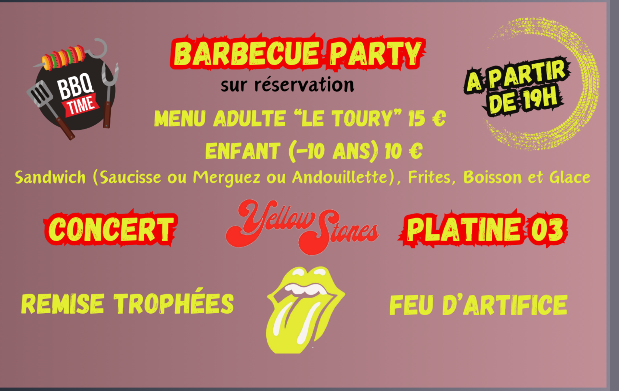 Barbecue Party Repas soir