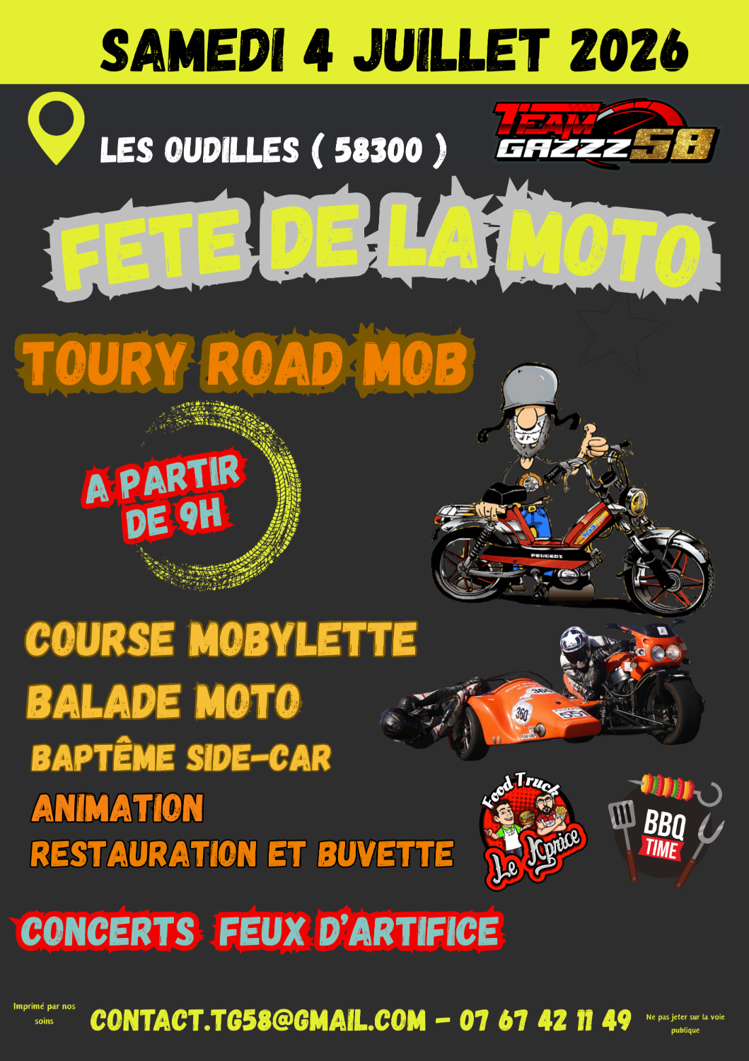Balade Moto Samedi 4 Juillet