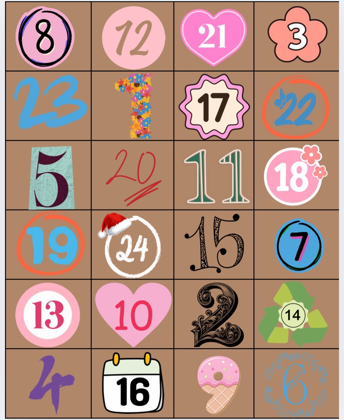 Calendrier de l'avent