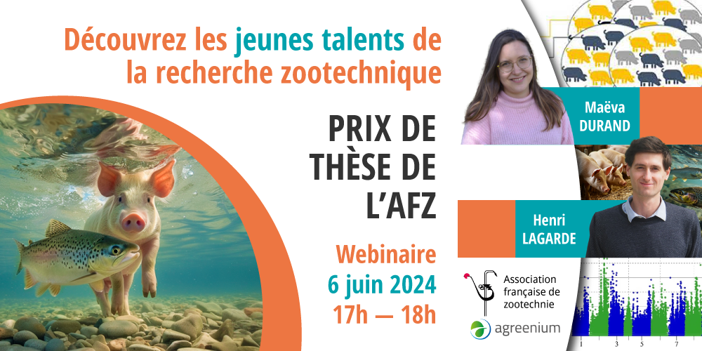 Prix de thèse de l'AFZ 2023 : découvrez les jeunes talents de la recherche zootechnique