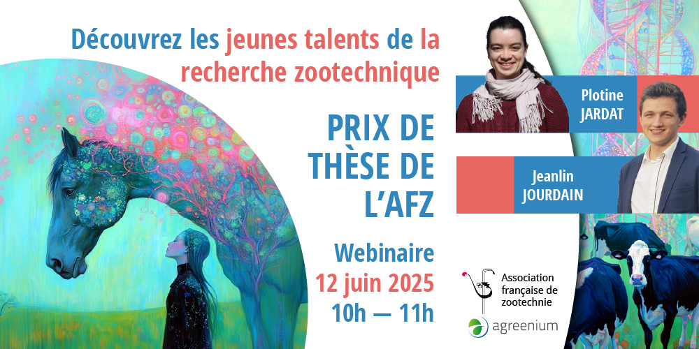 Prix de thèse de l'AFZ 2024 : le rendez-vous qui met en lumière les jeunes chercheurs en sciences animales