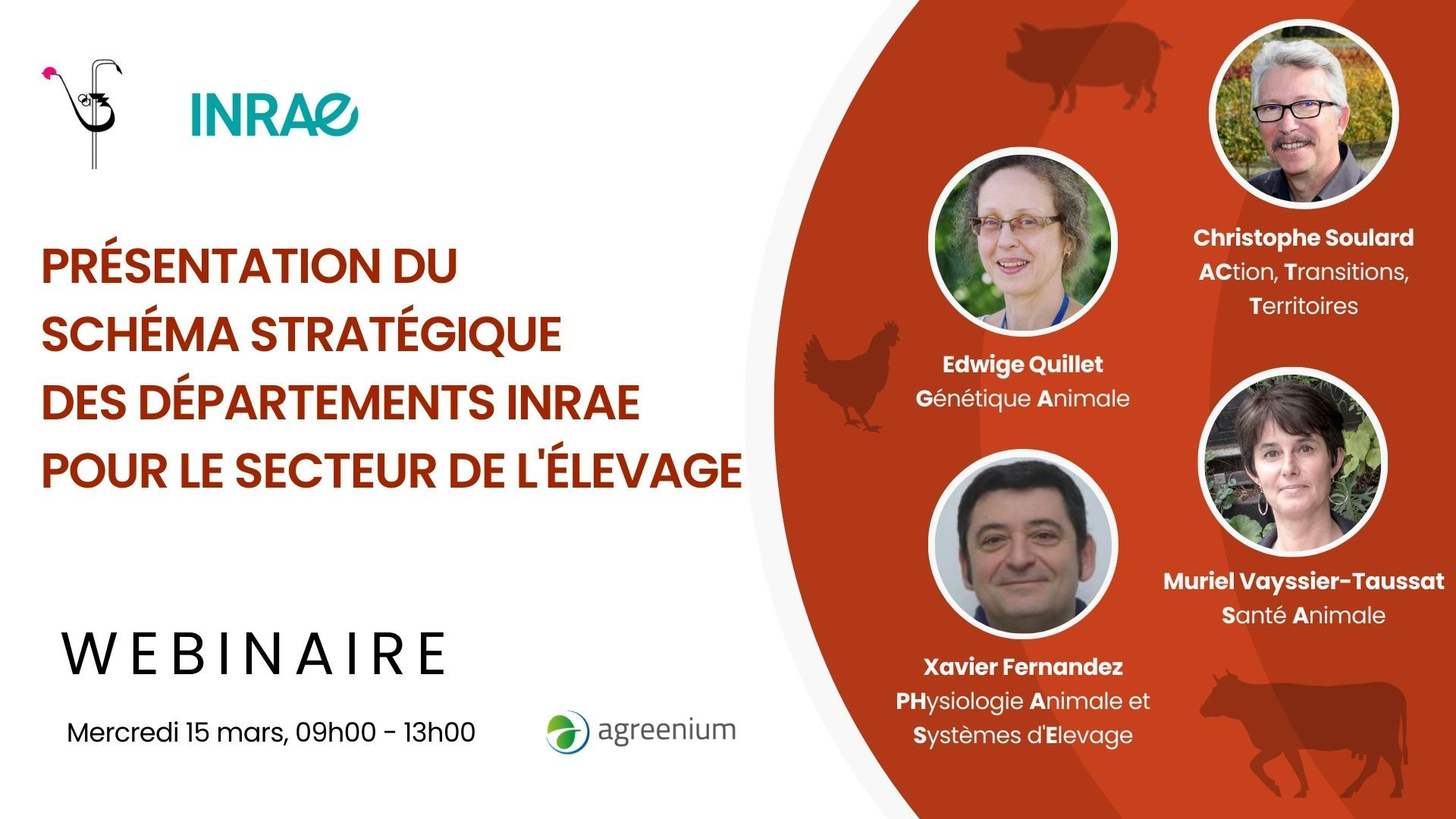 Webinaire exceptionnel : découvrez les stratégies de recherche pour l'élevage de demain à INRAE