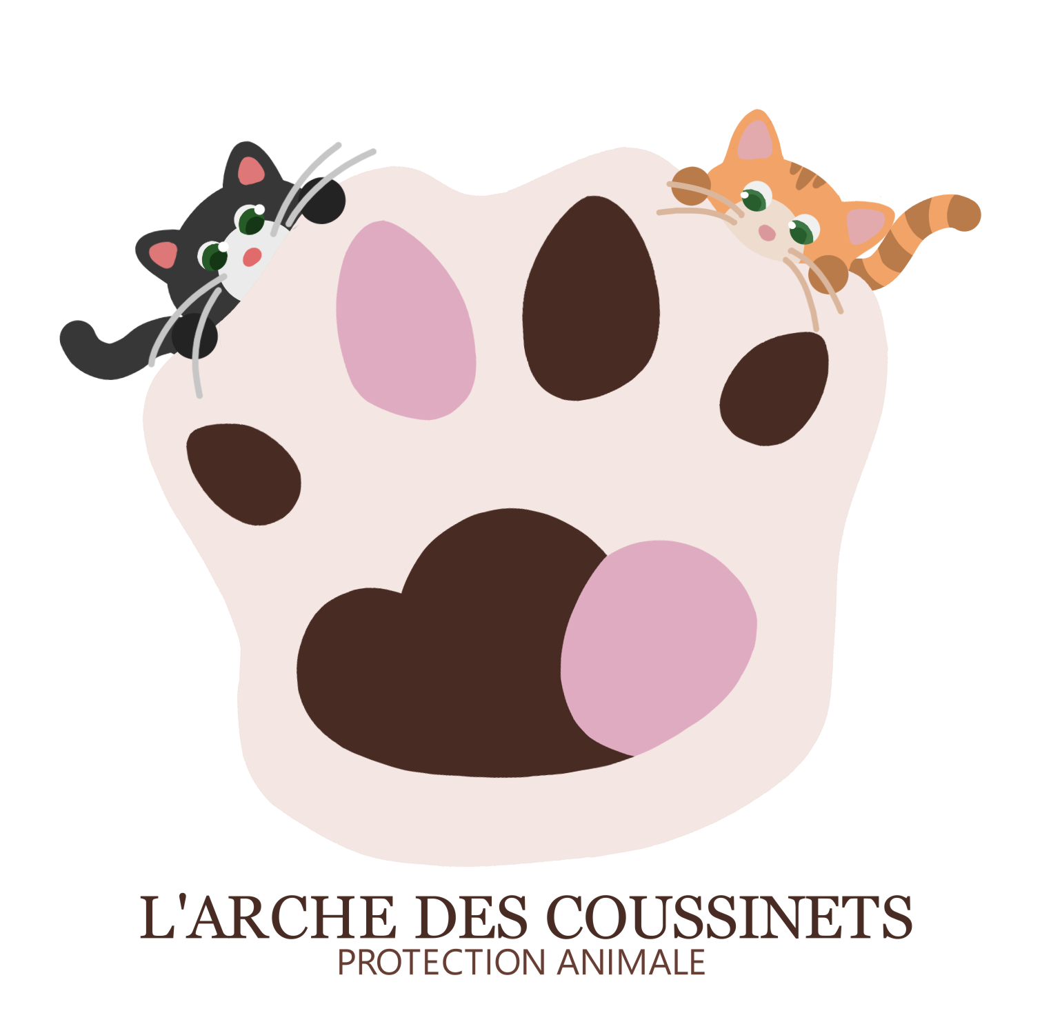 Logo L'Arche des Coussinets