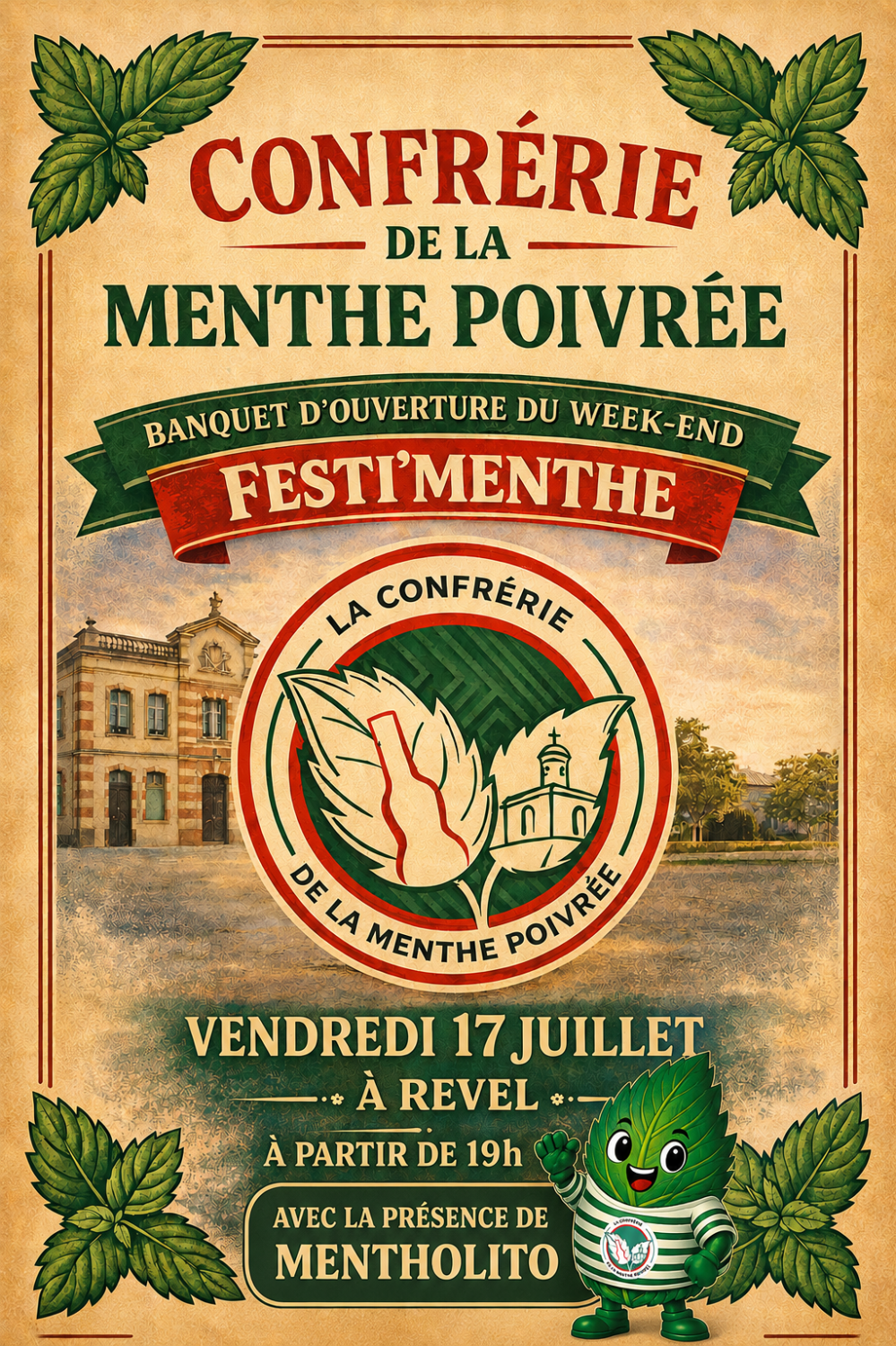 Festi'banquet :  ouverture officielle de Festi'menthe