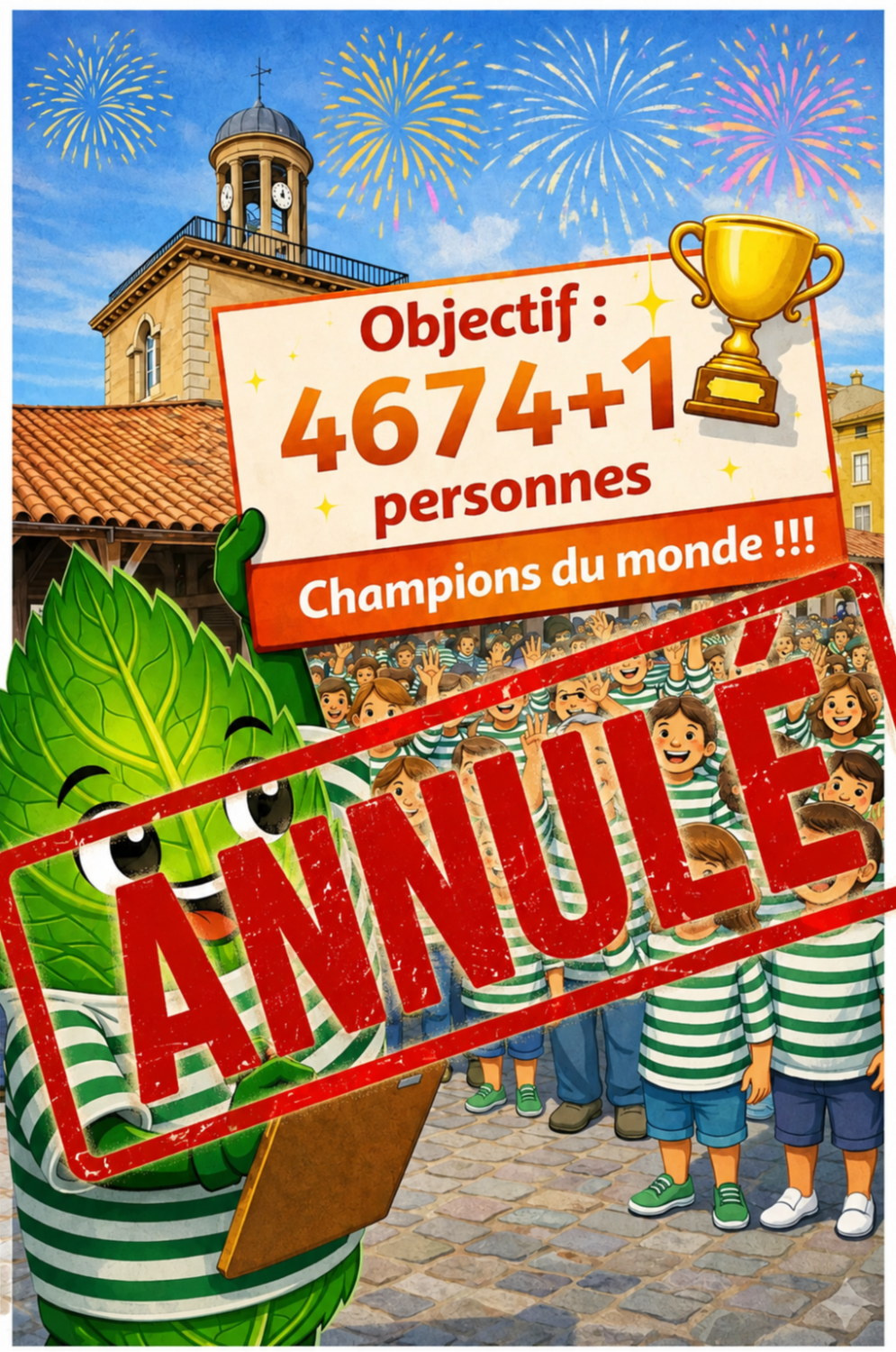 ANNULE Tentative du record du monde de marinières à Revel (Haute Garonne)