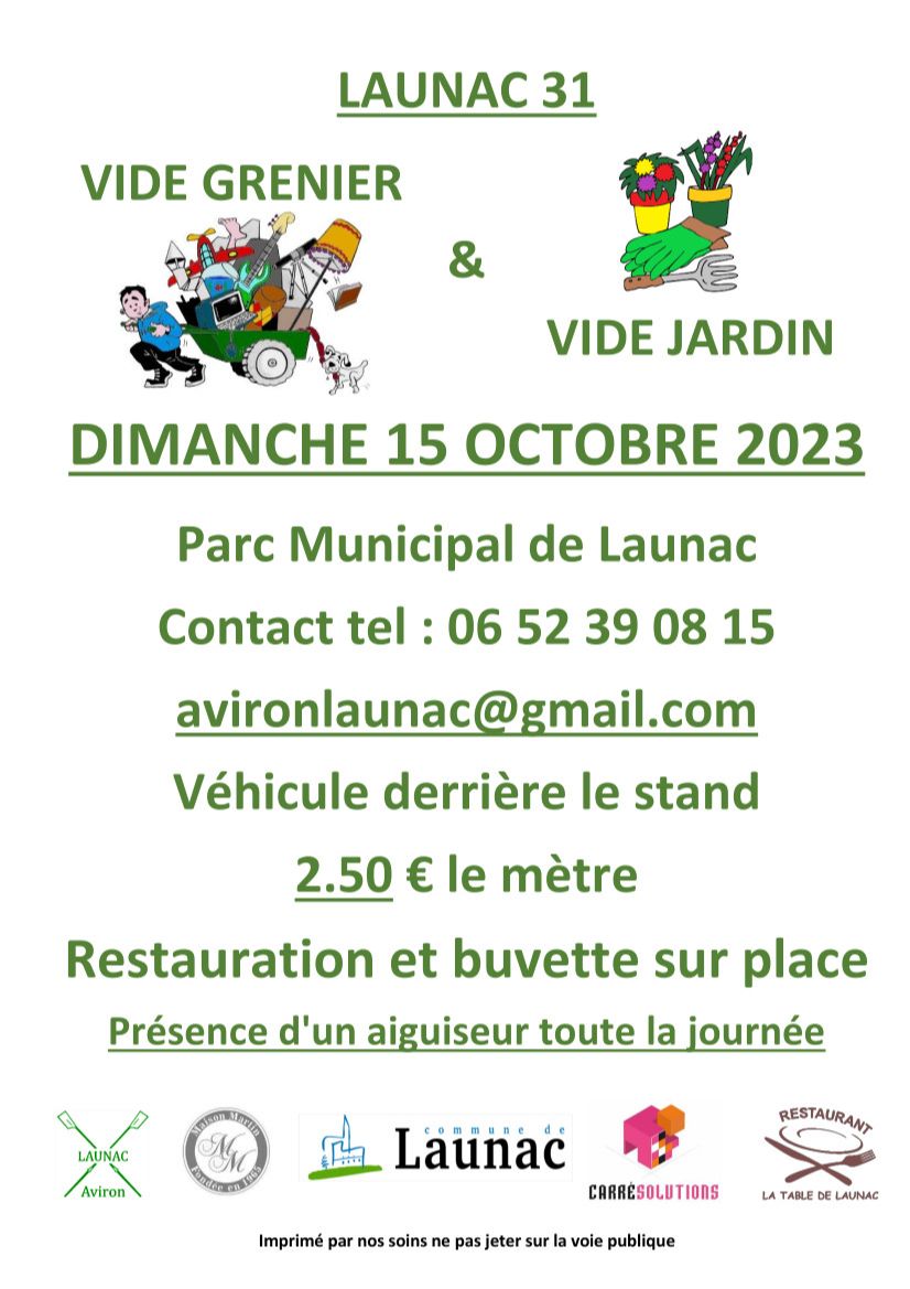 Vide Grenier / Vide Jardin