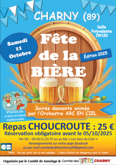 FETE DE LA BIERE - CHOUCROUTE 2025