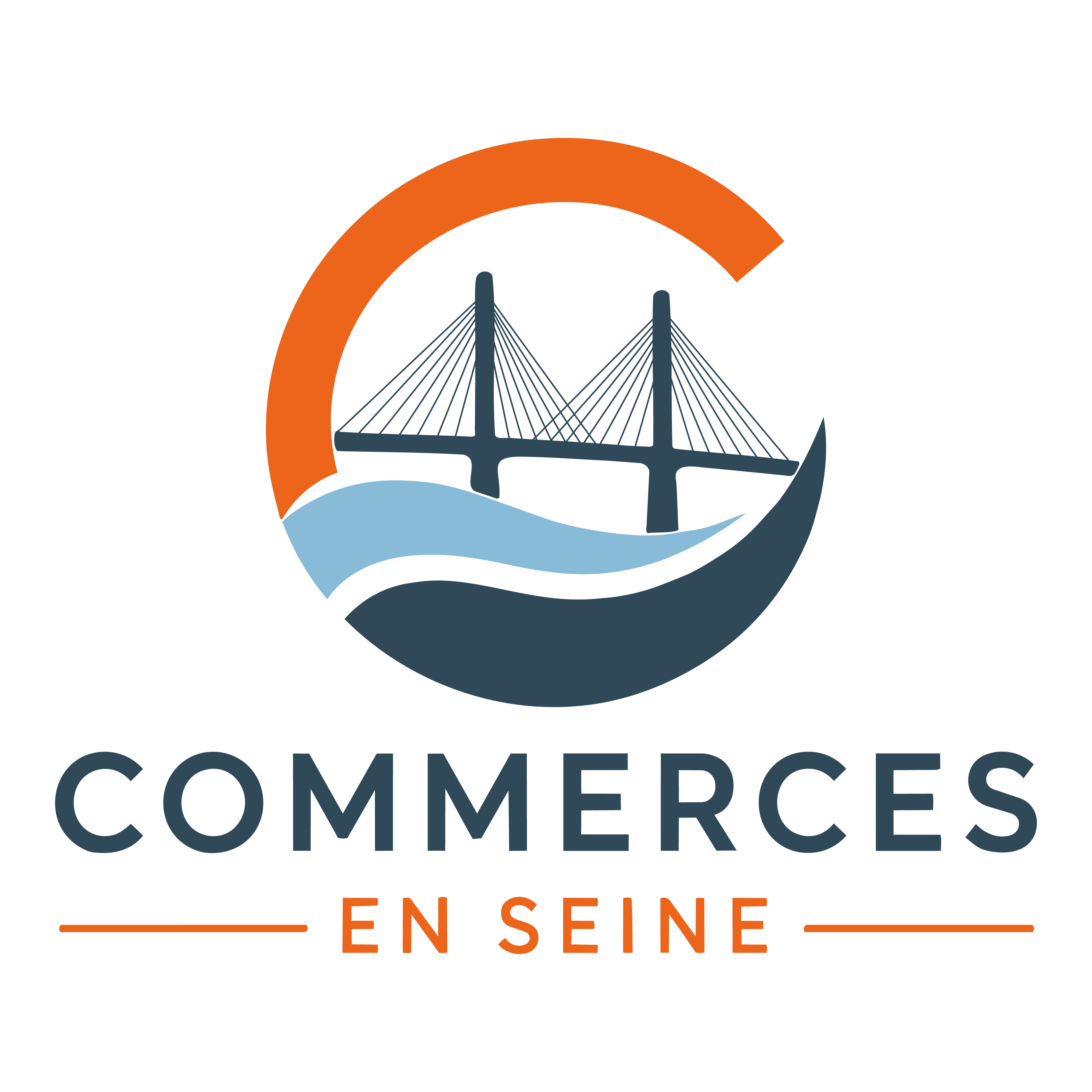 Logo Commerces en seine