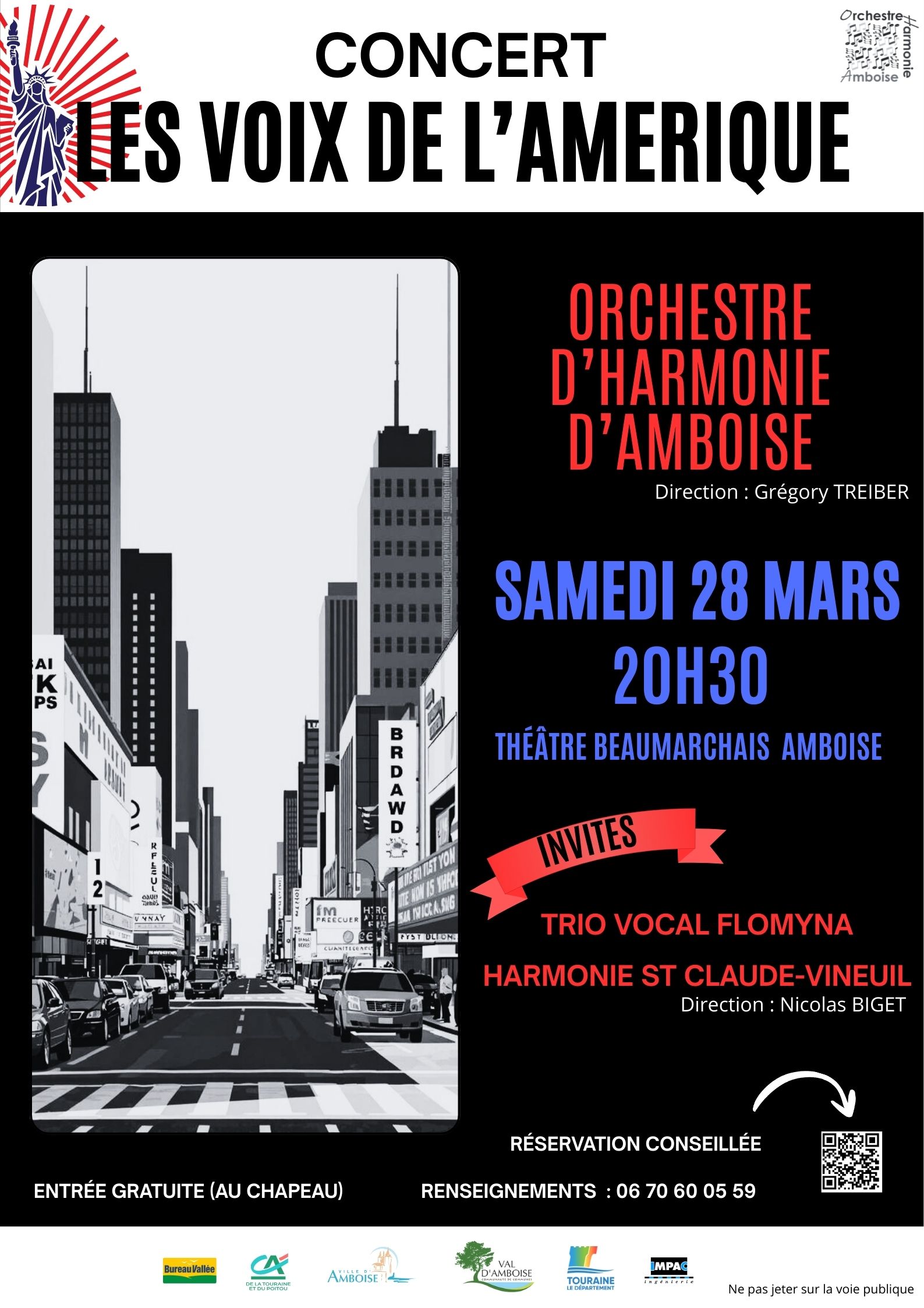 Logo ORCHESTRE D'HARMONIE D'AMBOISE