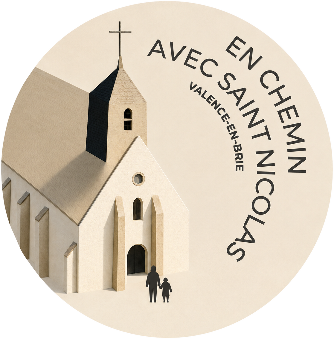 Logo En chemin avec Saint Nicolas