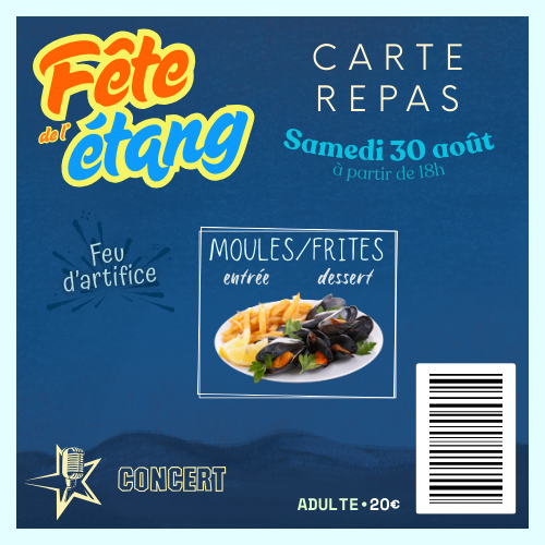 Carte Moules-Frites