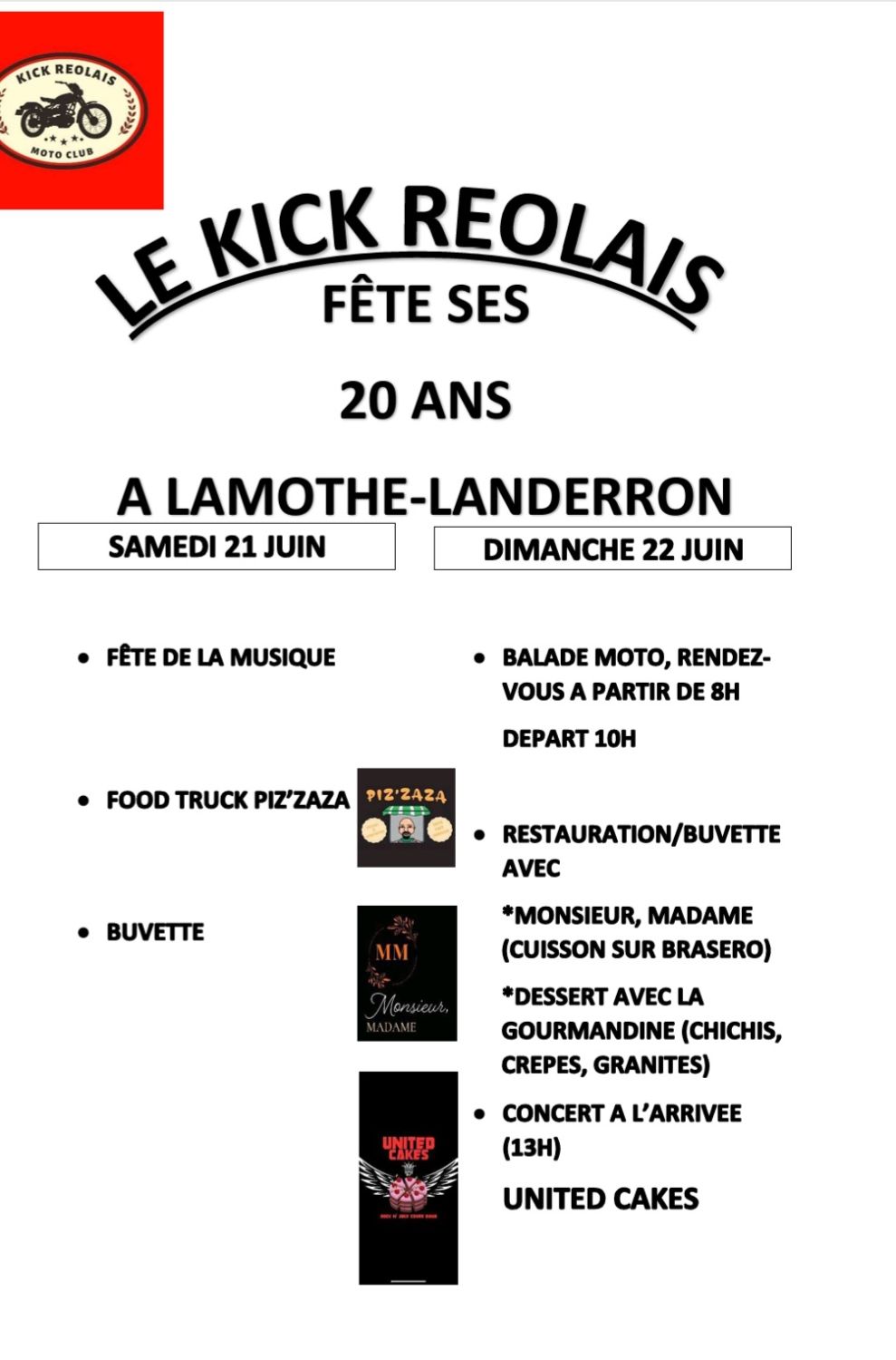 20 ANS DU KICK REOLAIS