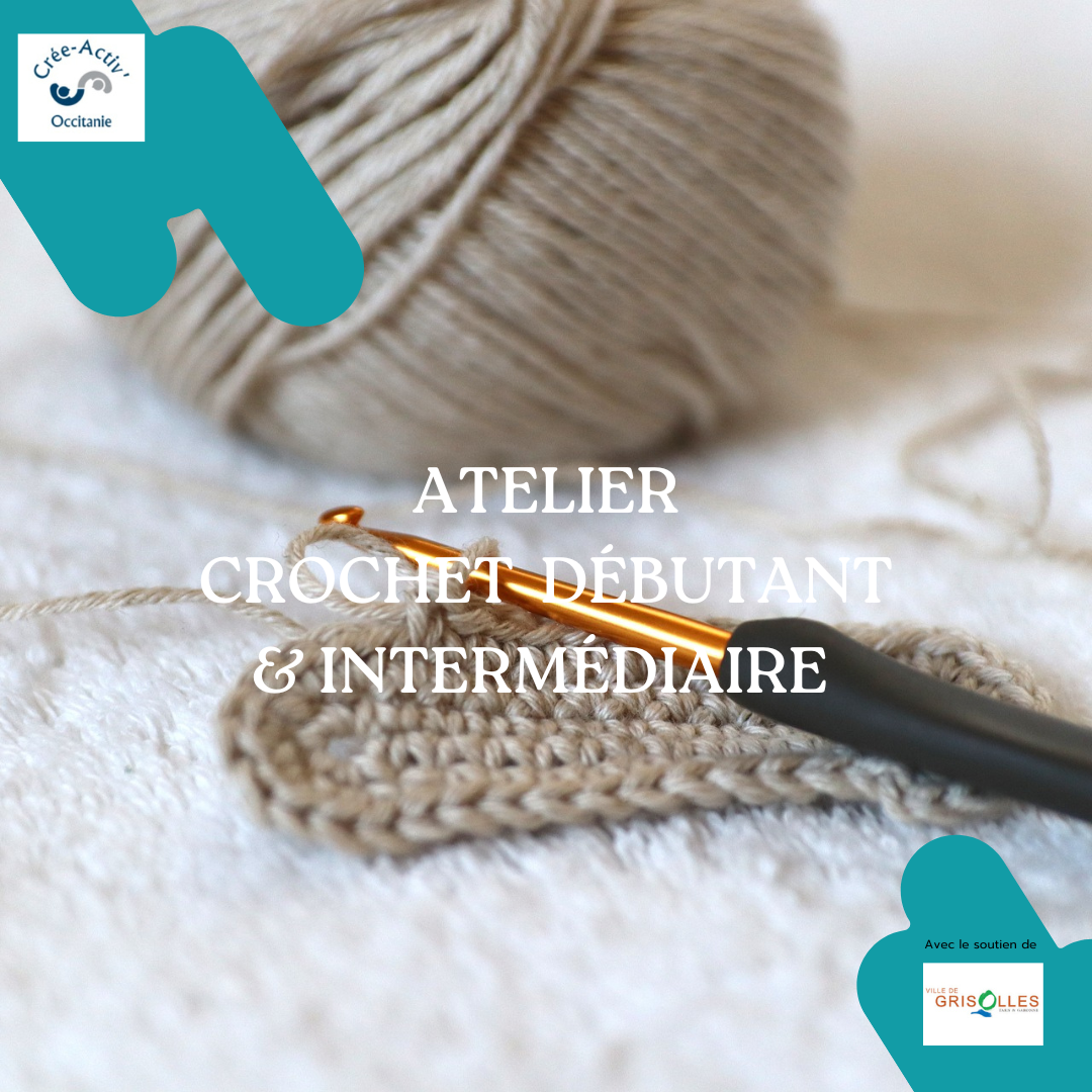ATELIER CROCHET - DÉBUTANT & INTERMÉDIAIRE n°24/10