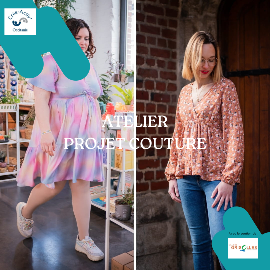 PROJET COUTURE - CRÉONS ENSEMBLE VOTRE VÊTEMENT MODULABLE !