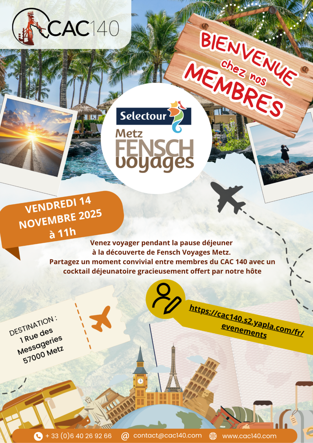 Bienvenue chez nos membres - Fensch Voyages Metz