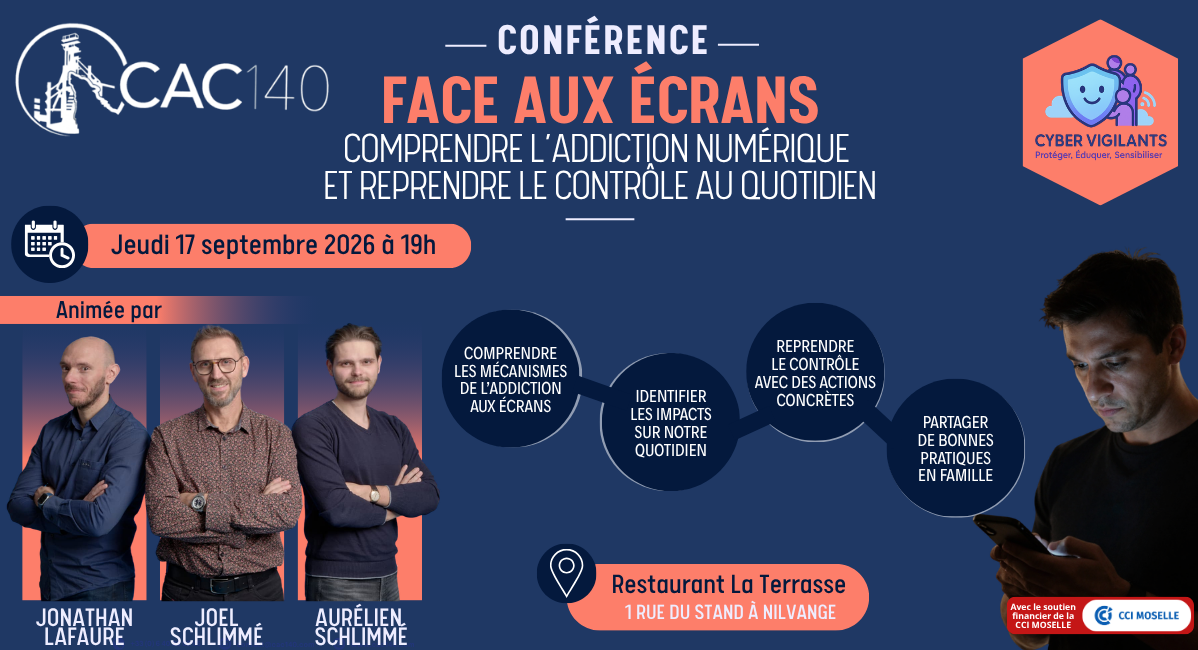 CONFÉRENCE - FACE AUX ÉCRANS