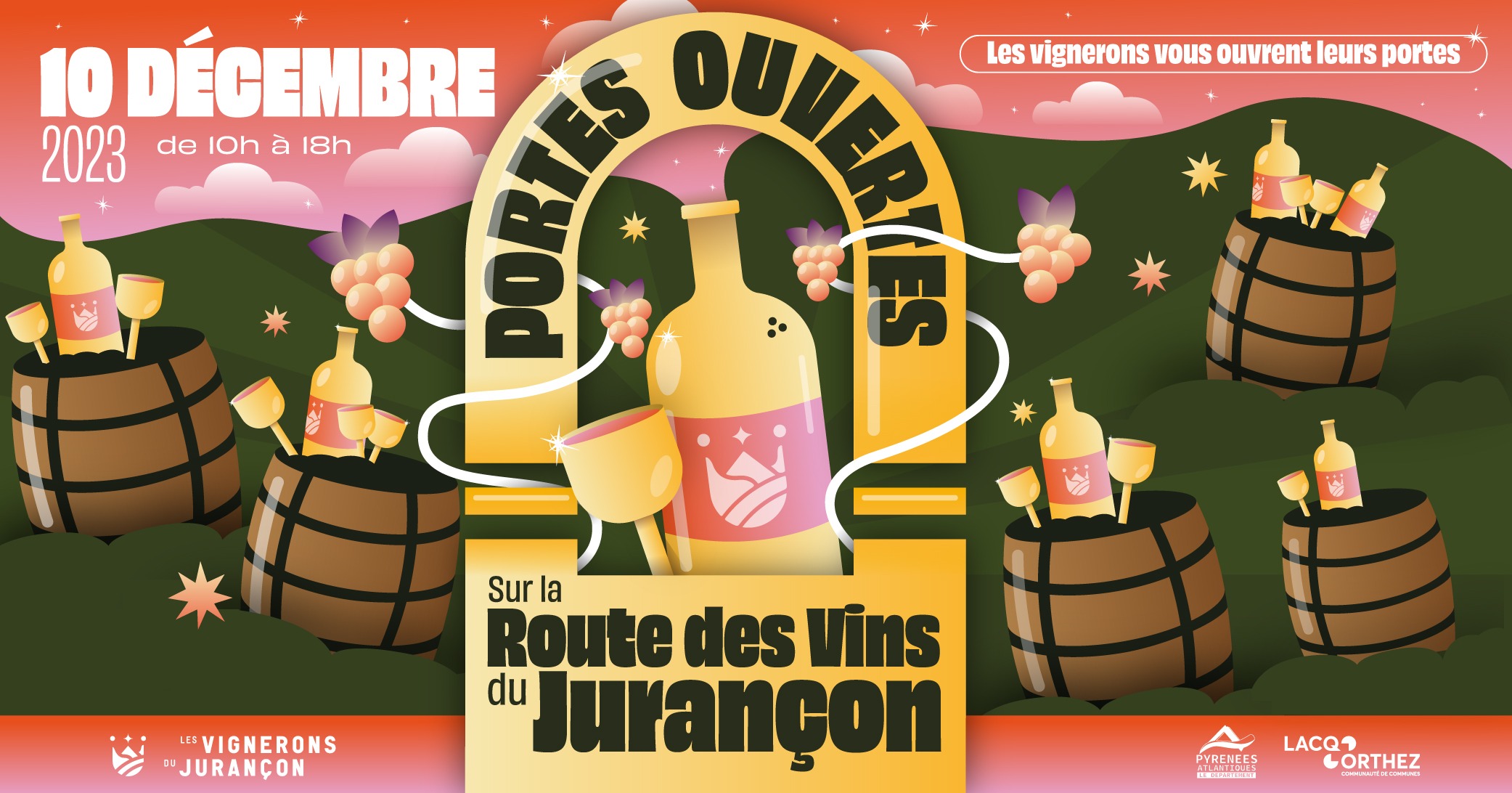 Route de Vins- Repas au Clos Labrée