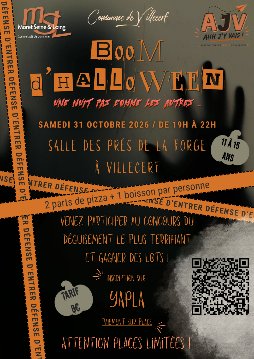 Boom d'Halloween de l'AJV