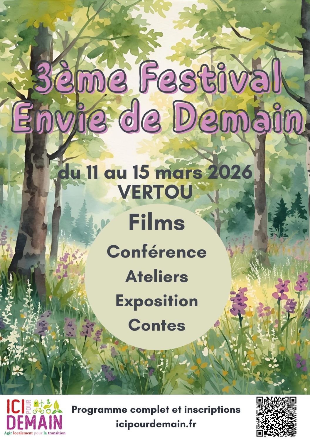 3e Festival de films et d'animations « ENVIE DE DEMAIN »