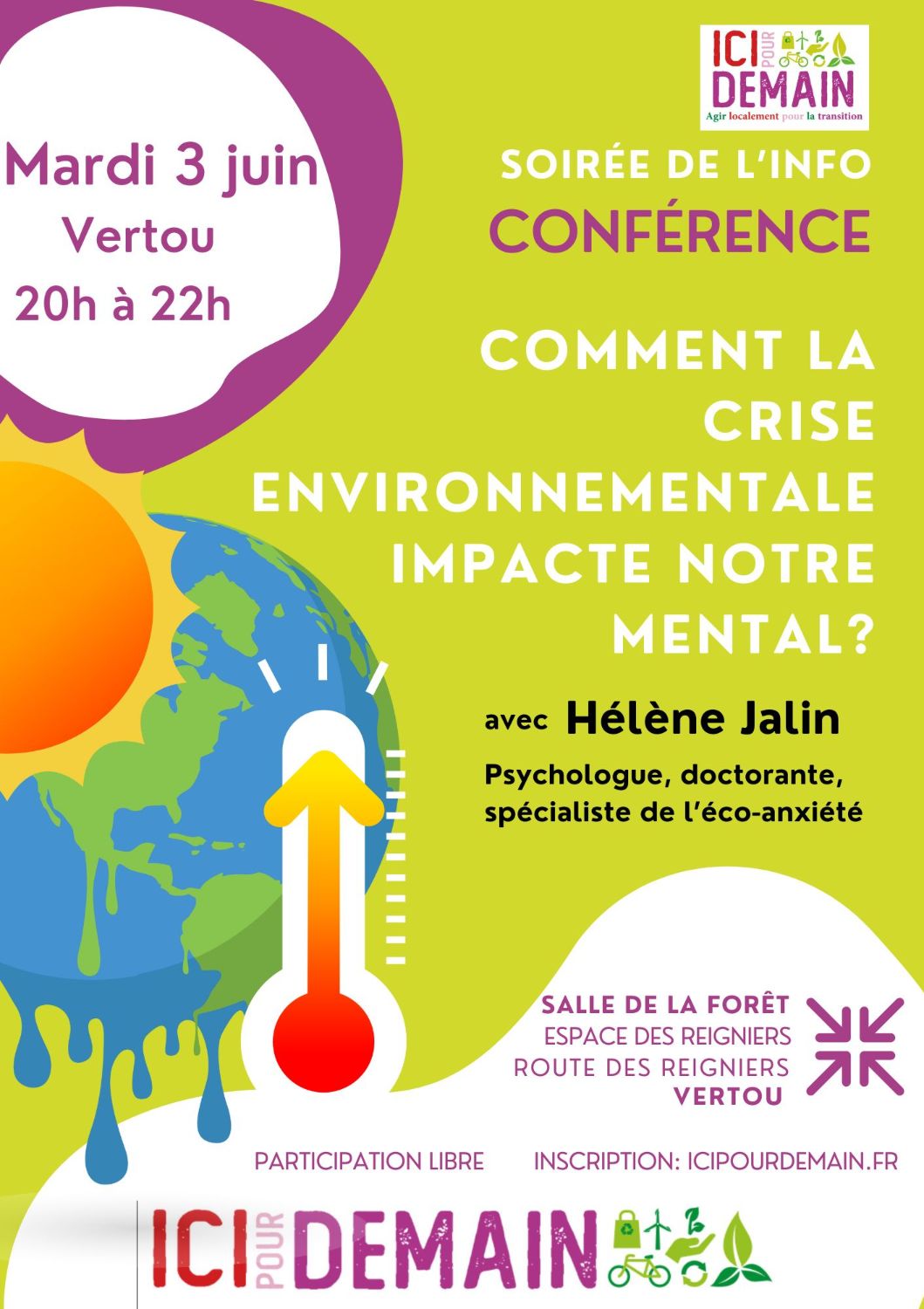 Soirée de l'info - Comment la crise environnementale impacte notre mental ?