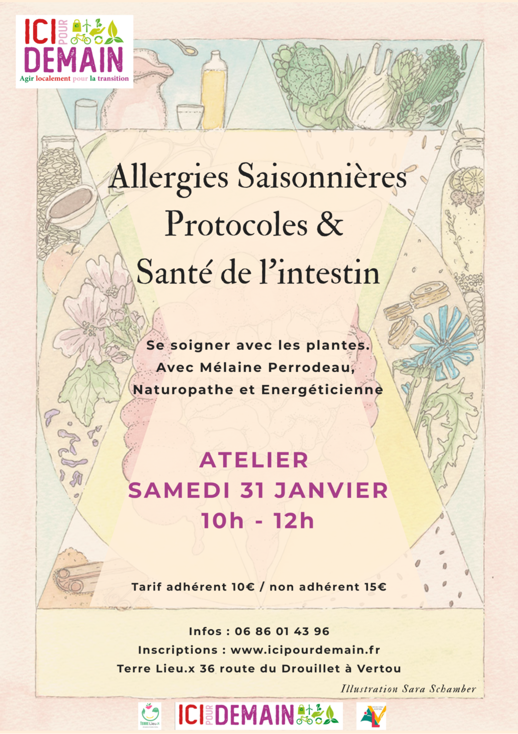 Atelier Allergies saisonnières, protocoles et santé de l'intestin