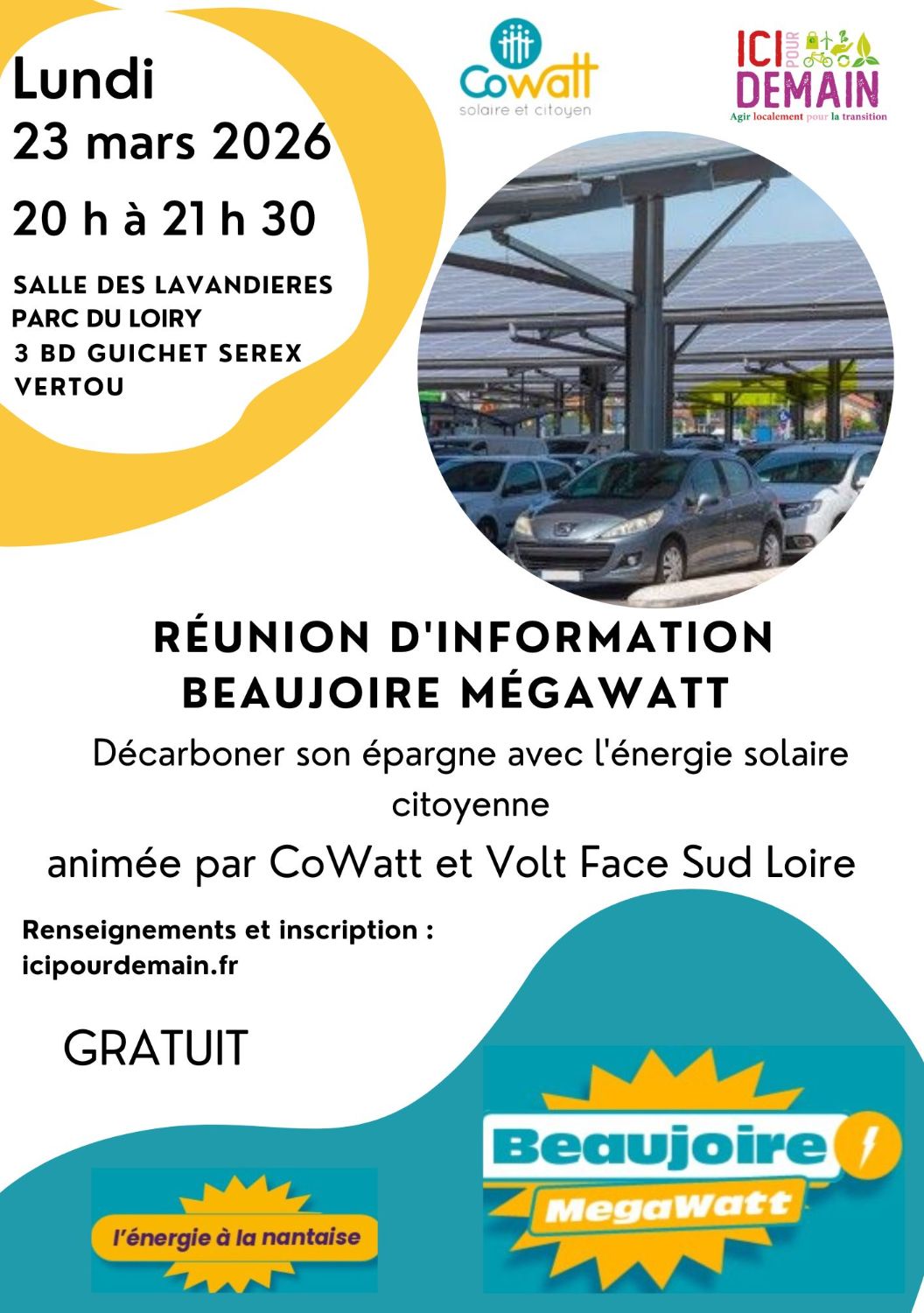 Réunion d'information Beaujoire MégaWatt
