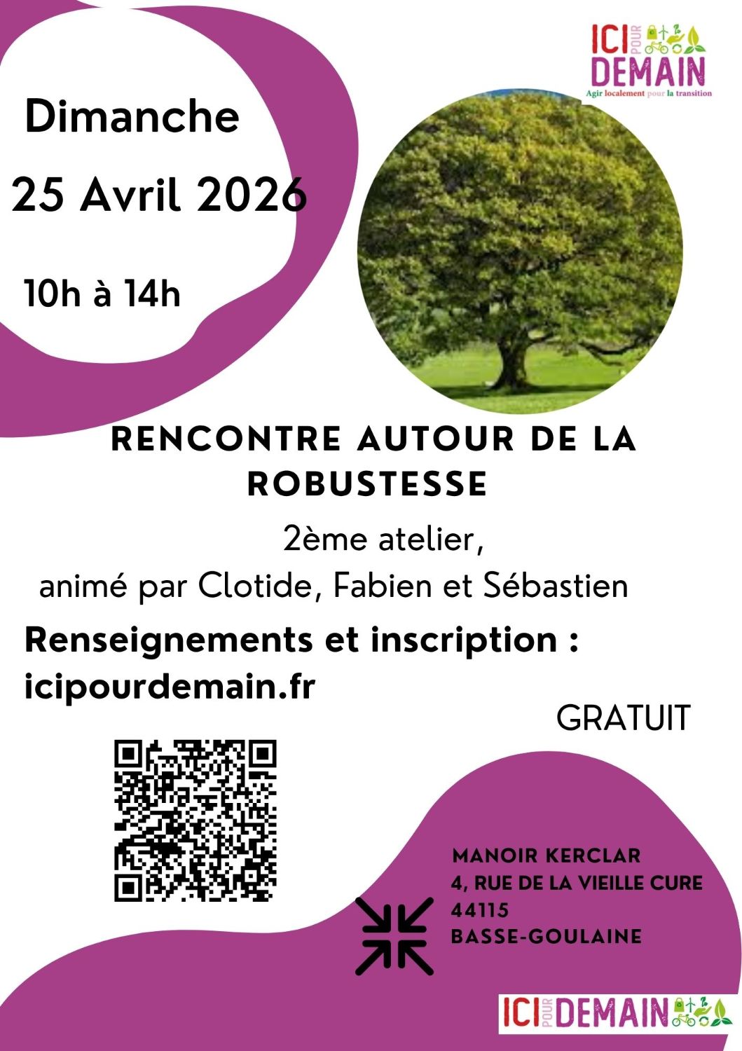 2ème RENCONTRE AUTOUR DE LA ROBUSTESSE