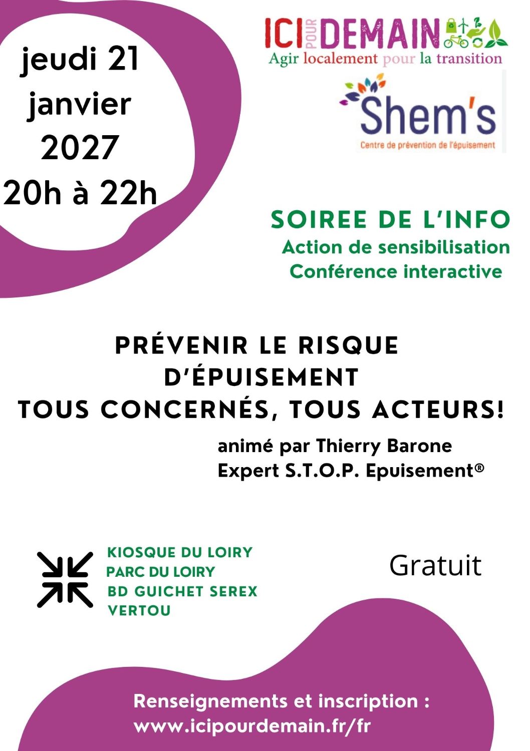 Prévenir de l'épuisement : tous concernés, tous acteurs !