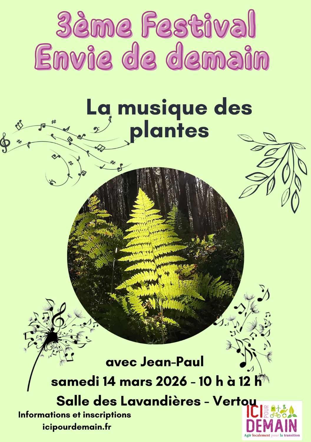 La musique des plantes