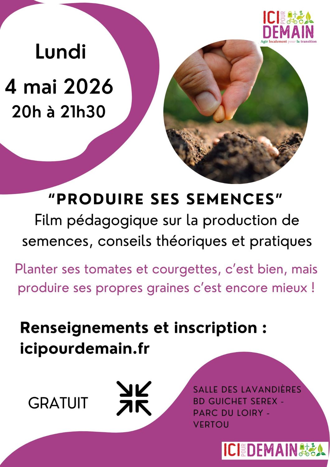 PRODUIRE SES SEMENCES