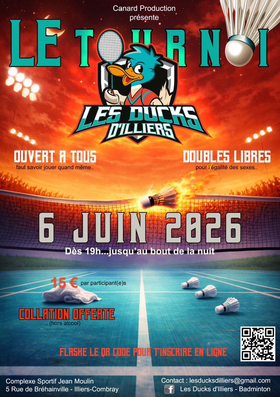 Le tournoi des Ducks - 4ème édition