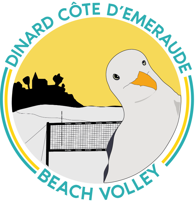 Logo DINARD CÔTE D'EMERAUDE BEACH VOLLEY