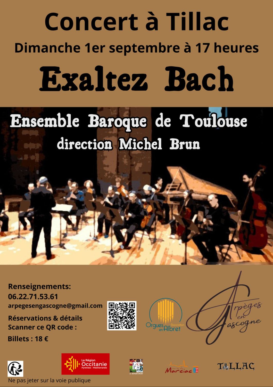 EXALTEZ BACH - Ensemble Baroque de Toulouse