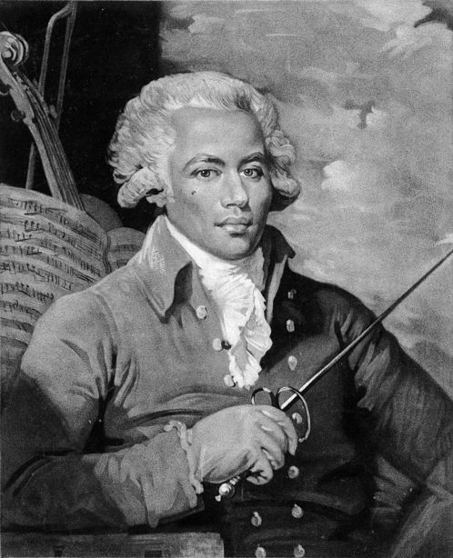 Le Chevalier de Saint-George, Homme de pique et musicien de coeur