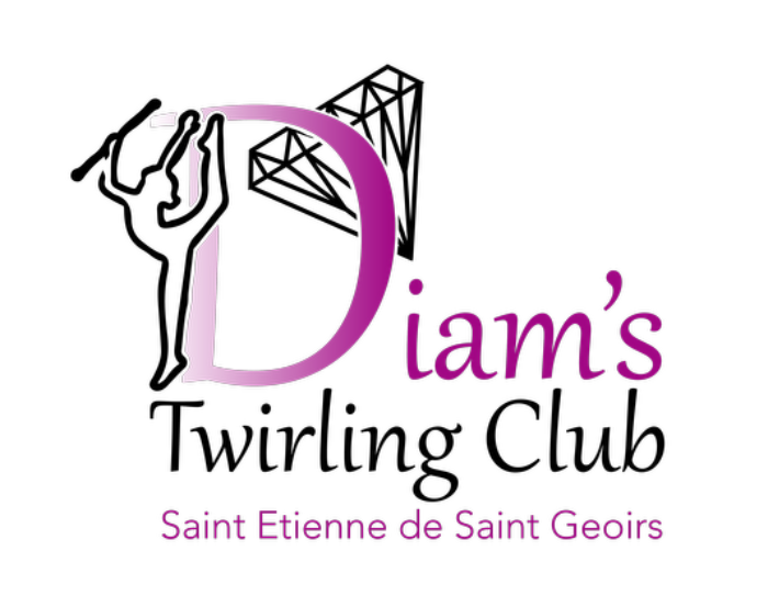 Logo DIAM'S TWIRLING CLUB