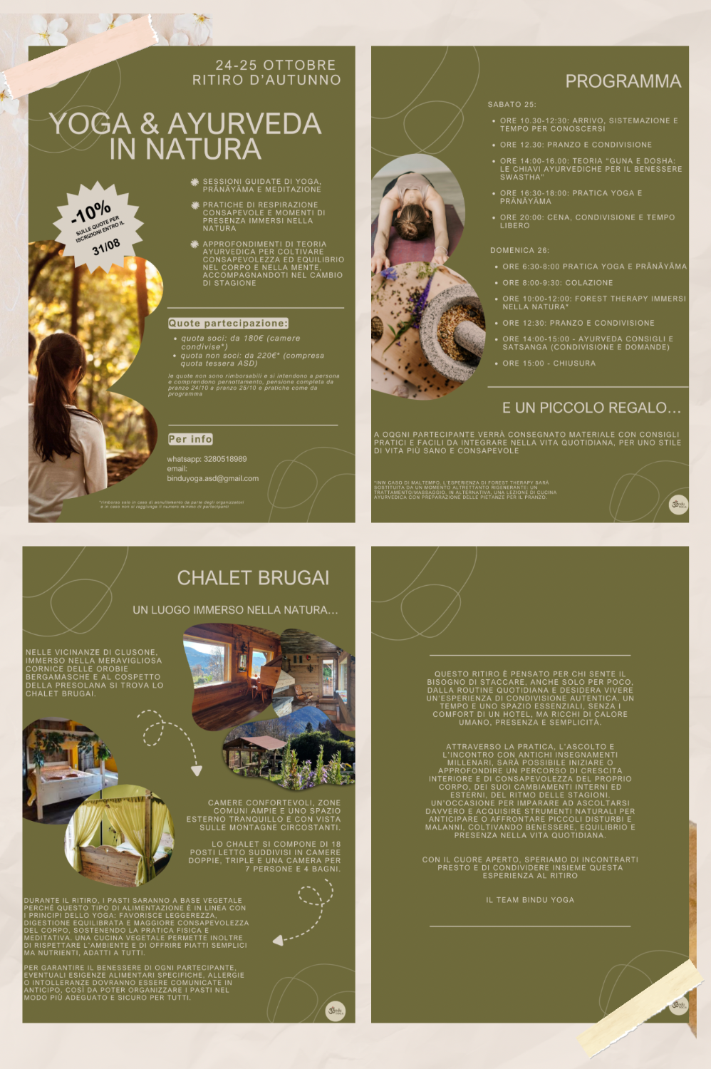 Yoga & Ayurveda retreat d’Autunno